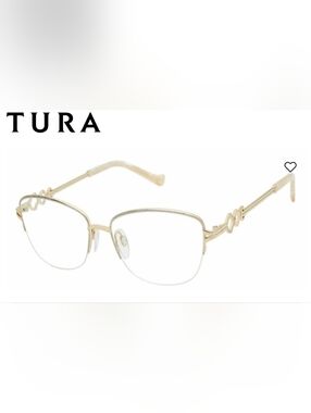 Women's "Tura R145" Titanium Eyeglass Frames – (54-16-140) NWT
